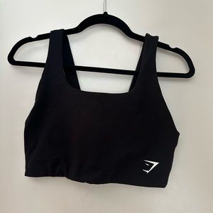 Gymshark Dreamy Sports Bra in Medium Black